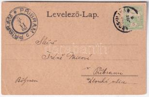 1900 Marosújvár, Uioara, Ocna Mures; Fürdő / spa (kis szakadások / small tears)