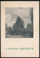 A szarvasi arborétum. Összeáll.: Baucker Alajos és Gruber Ferenc. Bp., 1962, Mezőgazdasági Kiadó. Fekete-fehér képekkel illusztrált. Kiadói papírkötés. + 5 db a szarvasi arborétumot ábrázoló képeslap