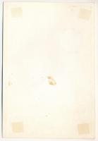 1981. "Takarékossági Világnap" emléklap 10Ft és 20Ft (2x) érmék domború képével, bélyeggel...