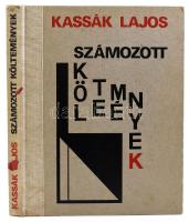 Kassák Lajos: Számozott költemények. Kassák Lajos illusztrációival. Összeáll.: Kassák Lajosné. Bp., 1987, Szépirodalmi Könyvkiadó. Kiadói félvászon-kötés.