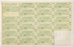 Budapest 1943. "Hangya Termelő-Értékesítő és Fogyasztási Szövetkezet" üzletrésze 500P-ről,...