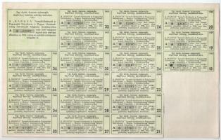 Budapest 1941-1943. "Hangya Termelő-Értékesítő és Fogyasztási Szövetkezet" üzletrésze 10P-...