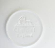 Churchill England angol fajansz teáscsésze készlet, 9-9 db csésze és alj, orientalizáló, máz alatti ...