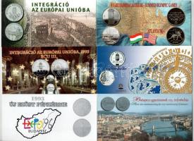 1992-1999. 18db-os színes MNB tájékoztatólap tétel, mind különféle