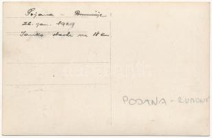 1929 Brassópojána, Pojána, Schulerau, Poiana Brasov; síverseny, téli sport / winter sport, ski race....