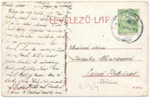 Lippa, Lipova; Solymos vár romjai. W.L. Bp. 3015. / Cetatea Soimos / castle ruins (EB)