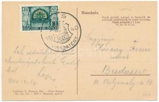 1940 Désakna, Ocna Dejului; Sóbánya, Lajos tárna 1879, iparvasút, csille, sómalom / Intarea in Salin...