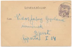 1900 Kolozsvár, Cluj; New York szálloda, Csiky Mihály üzlete / hotel, shop (fa)