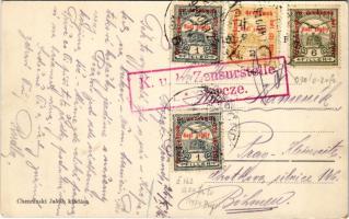 1916 Tihuca, Tihuta (Báránykő, Piatra Fantanel); üdülőhely. Chencinski Jakab kiadása / Luftkurort / ...