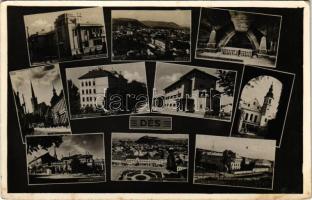1944 Dés, Dej; mozaiklap / multi-view postcard (fl)
