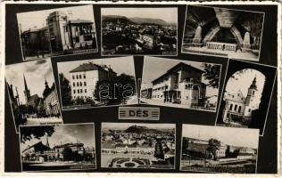 Dés, Dej; mozaiklap / multi-view postcard