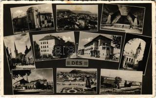 1944 Dés, Dej; mozaiklap / multi-view postcard (fl)