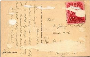 1938 Abádszalók, Református templom és iskola (Rb)