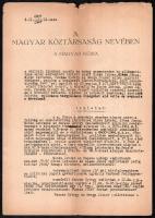 1947 Kúria által kiadott ítélet valuta-visszaélés tárgyában