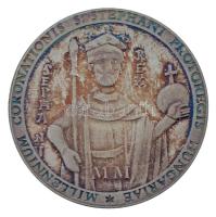 DN "The Best Merkur Cycle" kerékpár vázra szerelhető bronz jelvény (33x85mm) T:2,2- rep.
...