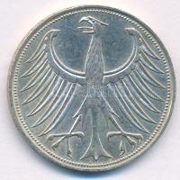 Német Szövetségi Köztársaság 1965D 5M Ag T:1- GFR 1965D 5 Mark Ag C:AU Krause KM#112