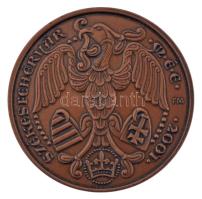 Fritz Mihály (1947-) 2001. "III. András 1290-1301 / MÉE Székesfehérvár" bronz emlékérem (4...