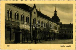 Dés, Dej; Fő tér, Szigyártó üzlete / main square, shops