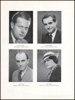 1941 Gastspiel des Ungarischen Nationaltheaters in Deutschland. Bp., 1941., Königl. Ungarische Unive...