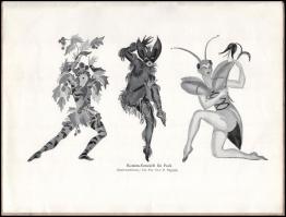 1941 Gastspiel des Ungarischen Nationaltheaters in Deutschland. Bp., 1941., Königl. Ungarische Unive...