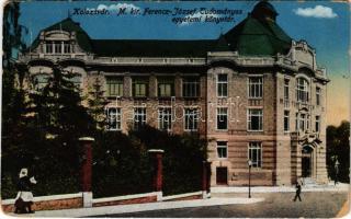 1916 Kolozsvár, Cluj; M. kir. Ferenc József Tudományos Egyetemi Könyvtár / university library (Rb)