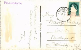 1941 Felsőbánya, Baia Sprie; photo (fl)