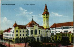 Marosvásárhely, Targu Mures; Város székháza. Porjes S. Sándor kiadása / town hall