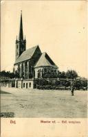 1932 Dés, Dej; Református templom. Goldstein kiadása / Calvinist church (EK)