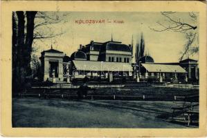 1913 Kolozsvár, Cluj; Kioszk. Újhelyi és Boros kiadása / kiosk (Rb)