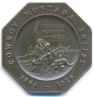 Amerikai Egyesült Államok 1964. "Montana Terület megalakulásának 100. évfordulója / Cowboy-Mont...