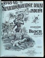 cca 1910 Kotta kolligátum: Kurucz dalok, Magyar zenei ereklyék, Az 1848-49-iki szabadságharcz dalai és indulói. Jó állapotban, kissé kopott vászonkötésben