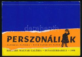 László Bandy: Perszonáliák. Papírral papírra. Kortárs Magyar Galéria, Dunaszerdahely. H.n., 1998, Magyar Papírművészeti Társaság. Színes és fekete-fehér képekkel, többe közt Damó István, Kalmár János, Szilvitzky Margit műveinek reprodukcióival gazdagon illusztrált. Kiadói papírkötés.