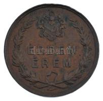 1876. "A 1876 évi Országos Ipar-termény- és Állat-kiállítás Szegeden / Érdem Érem" kétolda...