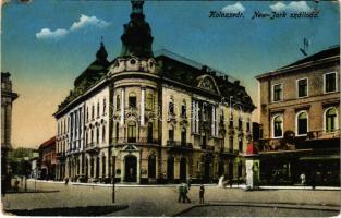 Kolozsvár, Cluj; New York szálloda, Schuster Emil üzlete / hotel, shop (b)