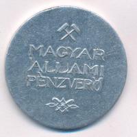 Iván István (1905-1968) 1948. "Boldog új esztendőt kíván / Magyar Állami Pénzverő" kétolda...