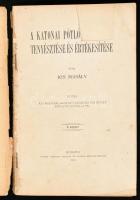 Kis Mihály: A katonai pótló (remonta) tenyésztése és értékesítése. 6 képpel 
Bp., 1913. Országos Ma...