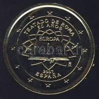 Spanyolország 2007. 2€ aranyozva "50 éves a Római Szerződés" T:2