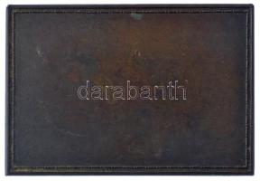 1932. "1932.X.8-9 HMV. P.L.E. EGYÉNI II." kétoldalas bronz díjplakett "Huguenin"...