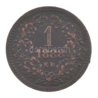 1888KB 1kr Cu T:1-,2 patina, kis ph