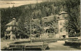 1923 Tusnádfürdő, Baile Tusnad; Maria villa / villa, spa (EK)