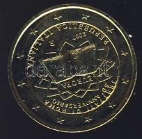 Olaszország 2007. 2€ aranyozva "50 éves a Római Szerződés" T:2