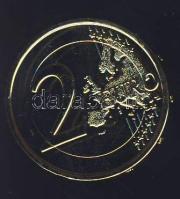 Portugália 2007. 2€ aranyozva "50 éves a Római Szerződés" T:2