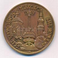 Bognár György (1944-) 1985. "A Magyar Műszaki Felsőoktatás 250 éves'" aranyozott bron...