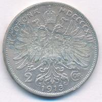 Ausztria 1913. 2K Ag "Ferenc József" T:2,2- patina
Austria 1913. 2 Corona Ag "Franz ...