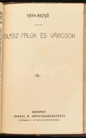 Útleírás kolligátum: Tóth Rezső: Uti rajzok. címlap nélkül. 60p. (Észak-Afrika); Tóth rezső: Olasz f...