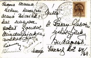 Nagyvárad, Oradea, Grosswardein; Törvényszék / court. photo + "1940 Nagyvárad visszatért" ...