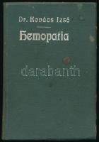 Kovács Izsó: Hemopatia. A vérgyógyítás és eredményei. Bp., 1910, Nap. Kiadói kopott, foltos egészvászon-kötés, kissé foltos borítóval.