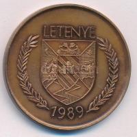 Bognár György (1944-) 1989. "Letenye / Várossá nyilvánítás emlékére - Letenye város tanácsa&quo...