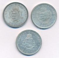 1935. 2P Ag "Pázmány" + 1935. 2P Ag "Rákóczi" + 1936. 2P Ag "Liszt Ferenc&q...