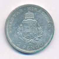 1936. 2P Ag "Liszt" T:1- patina Adamo P7.3